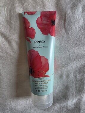 NEW Bath & Body Works Poppy Ultimate Hydration Body Cream